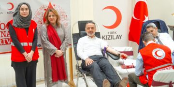 PRCS in Collaboration with Turkish Red Crescent Organizes Blood Donation Drive at the Embassy of Türkiye